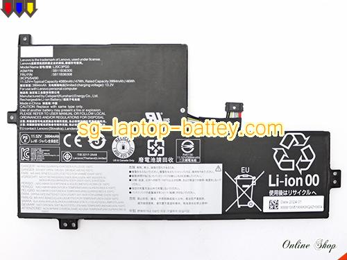  image 1 of Genuine LENOVO L20M3PG0 Laptop Battery L20C3PG0 rechargeable 4080mAh, 47Wh Black In Singapore