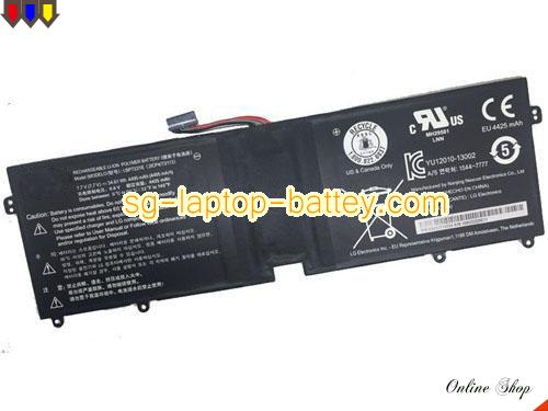  image 1 of Genuine LG LBP7221E Laptop Battery 2ICP4/73/113 rechargeable 4425mAh, 35Wh Black In Singapore