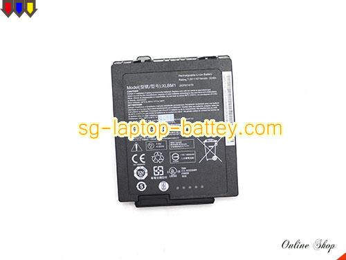  image 1 of Genuine XPLORE XLBM1 Laptop Battery 2ICP6/74/70 rechargeable 4770mAh, 36Wh Black In Singapore