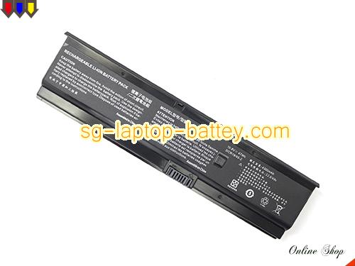  image 1 of Genuine CLEVO NB50BAT6 Laptop Battery NB50BAT-6 rechargeable 4300mAh, 47Wh Black In Singapore