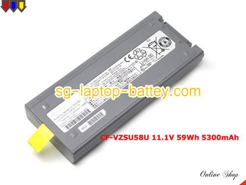  image 1 of Genuine PANASONIC CF-VZSU48R Laptop Battery CF-VZSU50U rechargeable 5600mAh, 59Wh Grey In Singapore