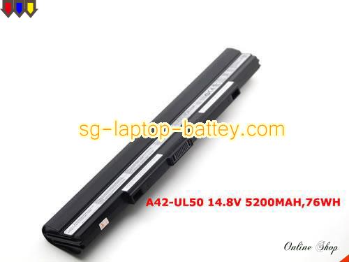  image 1 of Genuine ASUS A42-UL30 Laptop Battery A42-UL50 rechargeable 5200mAh Black In Singapore