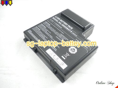  image 1 of Genuine CLEVO BT4201-B Laptop Battery M860BAT-8 rechargeable 4400mAh, 65.12Wh Black In Singapore