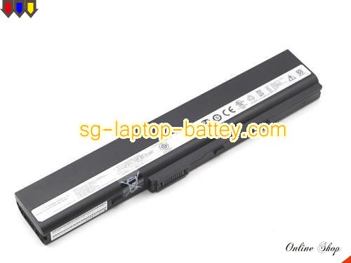  image 1 of Replacement ASUS A42-N82(U2) Laptop Battery A42-N82 rechargeable 4400mAh Black In Singapore
