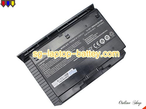  image 1 of Genuine CLEVO 6-87-P375S-4271 Laptop Battery 6-87-P375S-4273 rechargeable 5900mAh, 89.21Wh Black In Singapore
