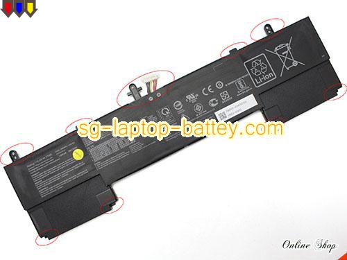  image 1 of Genuine ASUS C42PHJH Laptop Battery 0B200-03470000 rechargeable 4614mAh, 71Wh Black In Singapore