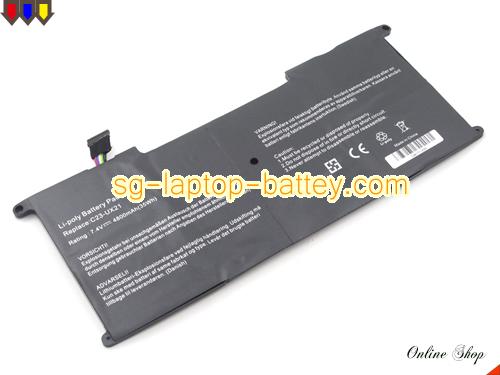  image 1 of Replacement ASUS C23UX21 Laptop Battery C23-UX21 rechargeable 4800mAh, 35Wh Black In Singapore