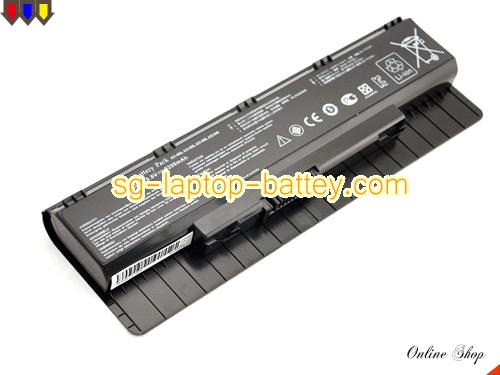  image 1 of Replacement ASUS A33N56 Laptop Battery A32-N56 rechargeable 5200mAh Black In Singapore