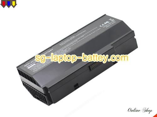  image 1 of Replacement ASUS A42-G73 Laptop Battery G73-52 rechargeable 5200mAh Black In Singapore