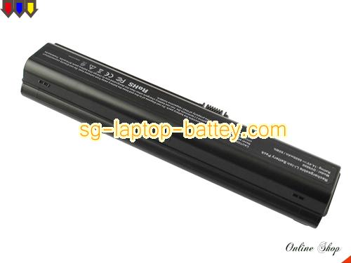  image 2 of Replacement HP 434674-001 Laptop Battery 451868-001 rechargeable 6600mAh Black In Singapore
