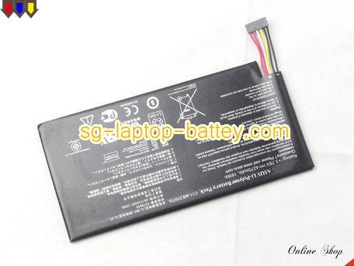  image 2 of Genuine ASUS CII-ME370TG Laptop Battery C11-ME370TG rechargeable 4270mAh, 16Wh Black In Singapore