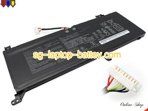  image 2 of Genuine ASUS 2ICP7/54/83 Laptop Battery C21N1818 rechargeable 4850mAh, 37Ah Black In Singapore