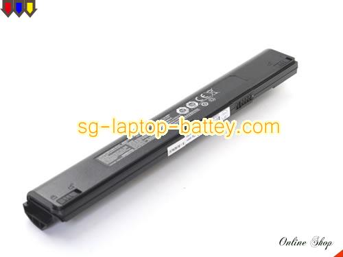  image 2 of Genuine CLEVO 6-87-M110S-4D41 Laptop Battery M1100BAT rechargeable 2200mAh, 24.42Wh Black In Singapore