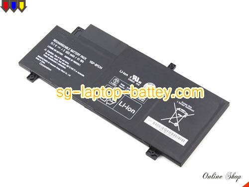  image 2 of Genuine SONY SVF15A1C5E Laptop Battery VGP-BPS34 rechargeable 3650mAh, 41Wh Black In Singapore