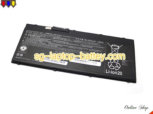  image 2 of Genuine FUJITSU CP784743-03 Laptop Battery FPB0351S rechargeable 4170mAh, 60Wh Black In Singapore