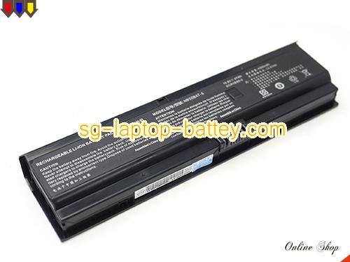  image 2 of Genuine CLEVO NB50BAT6 Laptop Battery NB50BAT-6 rechargeable 4300mAh, 47Wh Black In Singapore