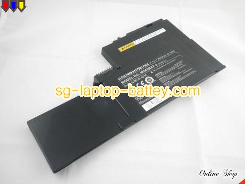  image 2 of Genuine CLEVO 6-87-W860BAT-3 Laptop Battery W860BAT-3 rechargeable 3800mAh Black In Singapore