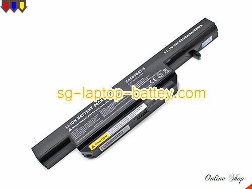  image 2 of Genuine CLEVO 6-87-C480S-4G48 Laptop Battery 6-87-C480S-4P4 rechargeable 5200mAh, 58Wh Black In Singapore