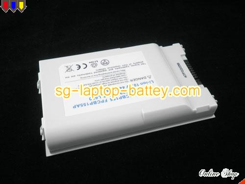  image 2 of Replacement FUJITSU FPCBP155AP Laptop Battery FPCBP155 rechargeable 4400mAh White In Singapore