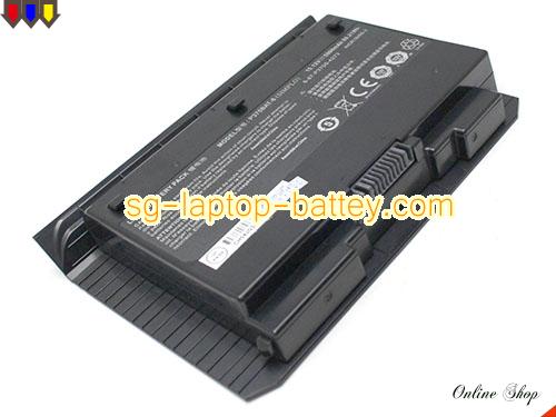  image 2 of Genuine CLEVO 6-87-P375S-4271 Laptop Battery 6-87-P375S-4273 rechargeable 5900mAh, 89.21Wh Black In Singapore