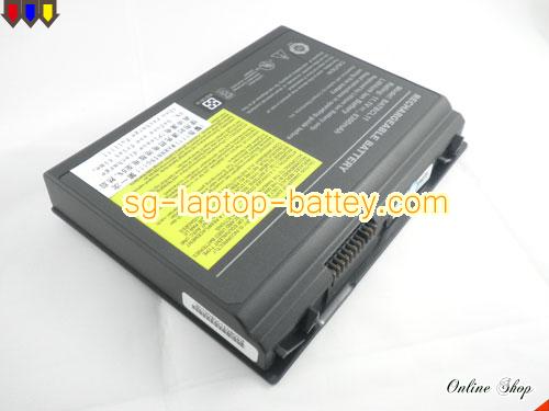  image 2 of Replacement ACER LIP-9100 Laptop Battery LIP-9092 rechargeable 6300mAh Black In Singapore