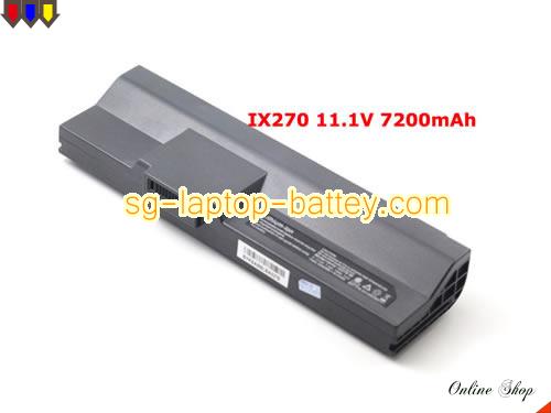  image 2 of Genuine ITRONIX 23-050395 Laptop Battery 1X270-M rechargeable 7200mAh Grey In Singapore