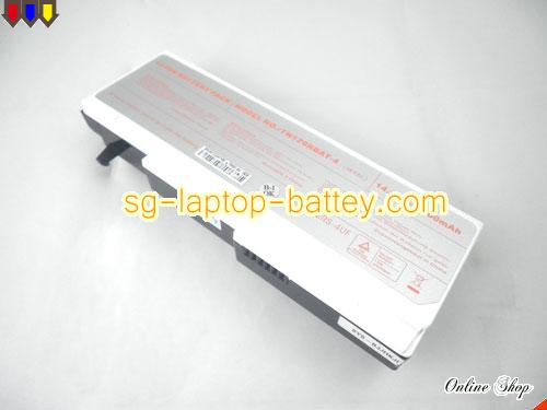  image 3 of Genuine CLEVO TN120RBAT-4 Laptop Battery  rechargeable 2400mAh Black and White In Singapore