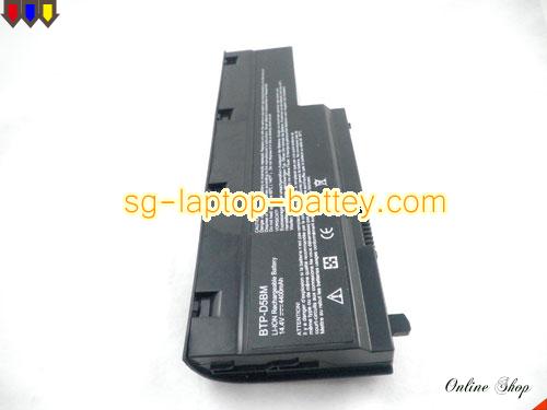  image 3 of Replacement MEDION 40029779 Laptop Battery BTP-D4BM rechargeable 4300mAh Black In Singapore