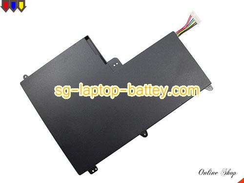  image 3 of Genuine CLEVO W740BAT-6 Laptop Battery 3ICP7/34/95-2 rechargeable 4800mAh, 53.28Wh Balck In Singapore