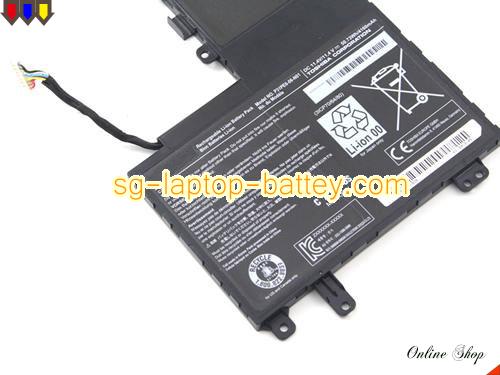  image 3 of Genuine TOSHIBA P31PE6-06-N01 Laptop Battery  rechargeable 4160mAh, 50.73Wh Black In Singapore