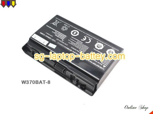  image 3 of Genuine CLEVO 6-87-W37SS-4271 Laptop Battery 6-87-W37SS-427 rechargeable 5200mAh, 76.96Wh Black In Singapore