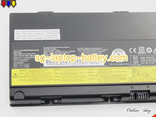  image 3 of Genuine LENOVO SB10H45075 Laptop Battery 00NY490 rechargeable 4360mAh, 66Wh Black In Singapore