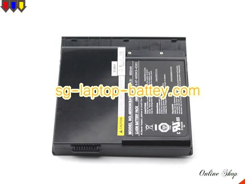  image 4 of Genuine CLEVO 6-87-M59KS-4K62 Laptop Battery 87-M59KS-4D63 rechargeable 6600mAh Black In Singapore
