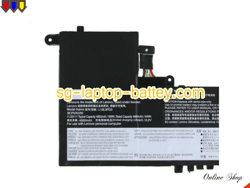  image 4 of Genuine LENOVO SB10W67179 Laptop Battery L19L3PD3 rechargeable 4850mAh, 56Wh Black In Singapore