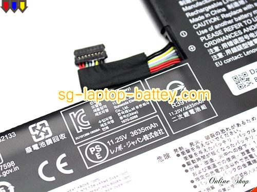  image 4 of Genuine LENOVO L18D3PG1 Laptop Battery 5B10S75394 rechargeable 3735mAh, 42Wh Black In Singapore
