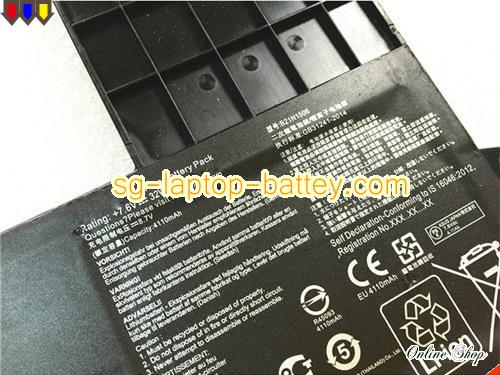  image 4 of Genuine ASUS B21N1506 Laptop Battery 0B20001430600 rechargeable 4110mAh, 32Wh Black In Singapore