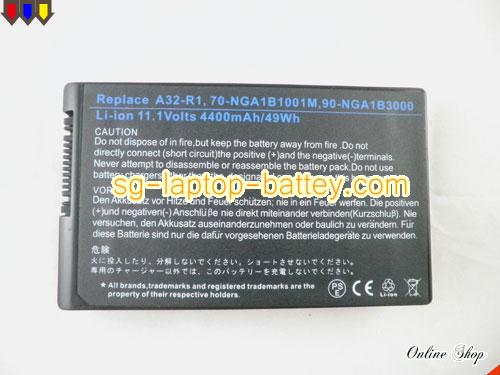  image 4 of Replacement ASUS 90-NGA1B3000 Laptop Battery A32-R1 rechargeable 4400mAh Black In Singapore