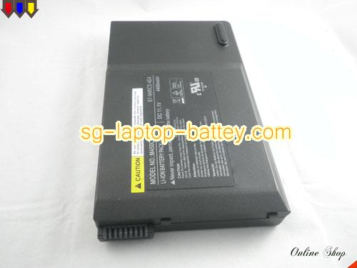  image 4 of Replacement CLEVO 87-M45CS-4D4 Laptop Battery 387-M40AS-4D6 rechargeable 4400mAh Black In Singapore