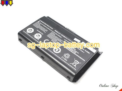  image 4 of Genuine CLEVO 6-87-W37SS-4271 Laptop Battery 6-87-W37SS-427 rechargeable 5200mAh, 76.96Wh Black In Singapore
