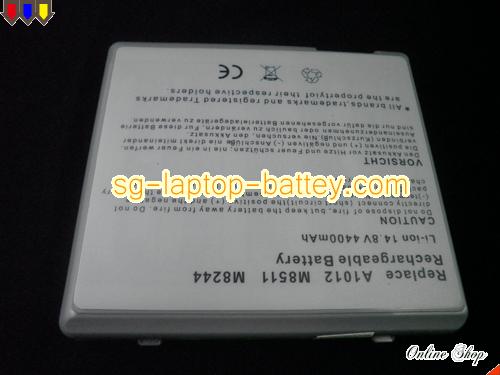  image 4 of Replacement APPLE M8244G Laptop Battery M8511 rechargeable 4400mAh Gray In Singapore