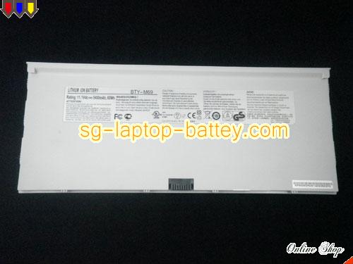 image 4 of Genuine MSI BTY-M6A Laptop Battery BTY-M69 rechargeable 5400mAh Gray In Singapore