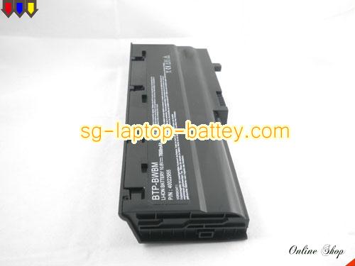  image 4 of Replacement MEDION BTP-BVBM Laptop Battery BTP-BWBM rechargeable 6600mAh Black In Singapore