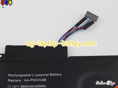  image 4 of Replacement SAMSUNG AA-PN3VC6B Laptop Battery AA-PN3NC6F rechargeable 5900mAh, 61Wh Black In Singapore