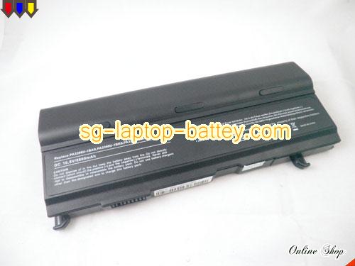  image 5 of Replacement TOSHIBA PA3399U-2BRS Laptop Battery PA3399U-1BAS rechargeable 8800mAh Black In Singapore