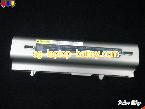  image 5 of Replacement CLEVO 87-M308S-4C5 Laptop Battery M360BAT rechargeable 8800mAh Grey In Singapore