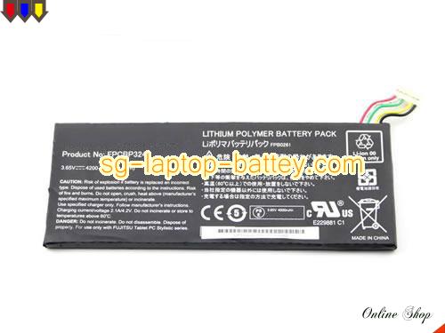  image 5 of Genuine FUJITSU FPCBP324 Laptop Battery fpbo261 rechargeable 4200mAh, 15.3Wh Black In Singapore