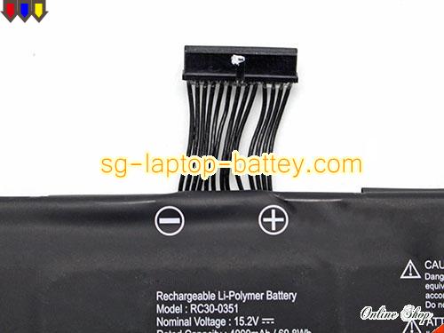  image 5 of Genuine RAZER RC30-0351 Laptop Battery RZ09-351 rechargeable 4000mAh, 60.8Wh Black In Singapore