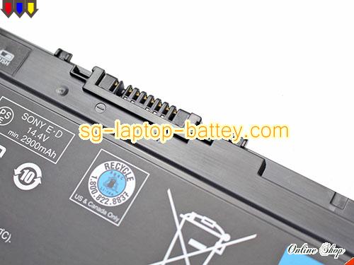  image 5 of Genuine FUJITSU FMVNBP221 Laptop Battery FPCBP374 rechargeable 3150mAh, 45Wh Black In Singapore