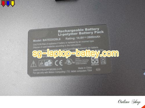  image 5 of Genuine MOTION BATEDX20L4 Laptop Battery BATEDX20L8 rechargeable 2600mAh, 39Wh Grey In Singapore