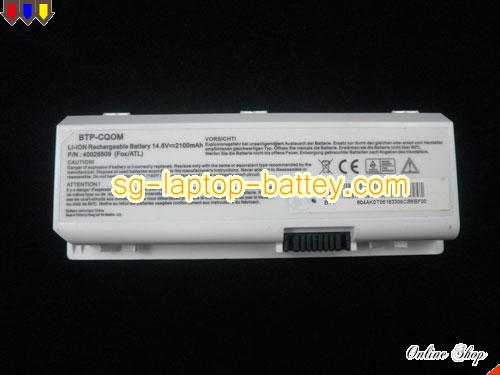  image 5 of Replacement FUJITSU 40026509(Fox/ATL) Laptop Battery BTP-CQOM rechargeable 2100mAh White In Singapore